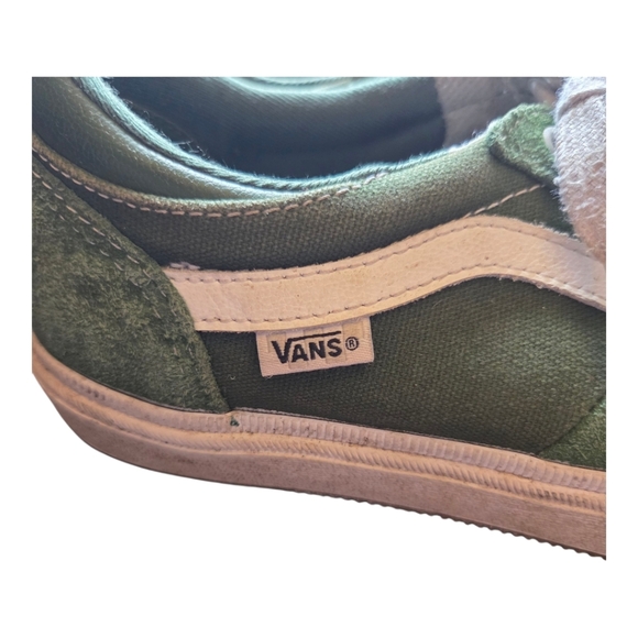Vans Mens Green Shoes Size 9 - Picture 4 of 10